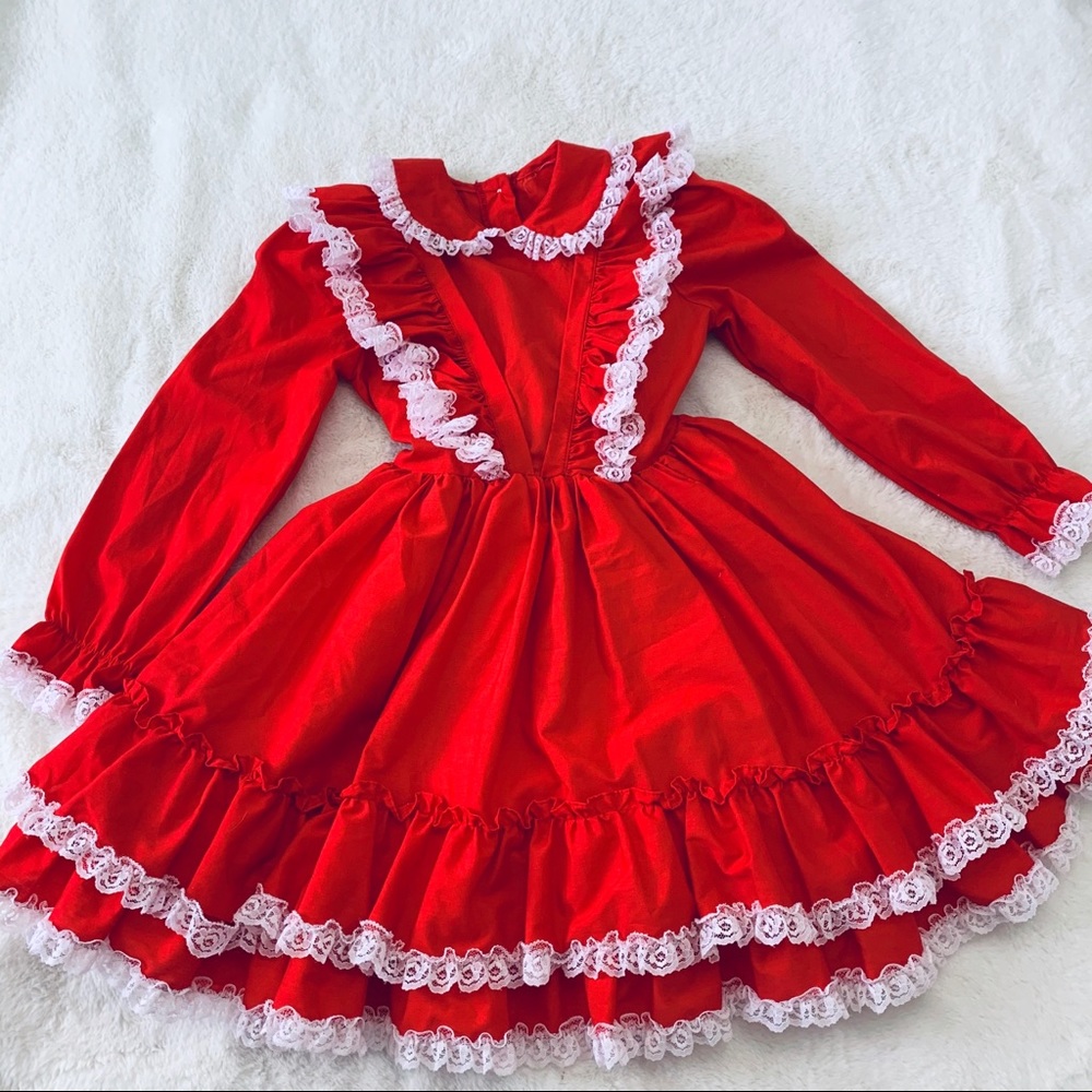 Vintage Hand-Made Girls Dress